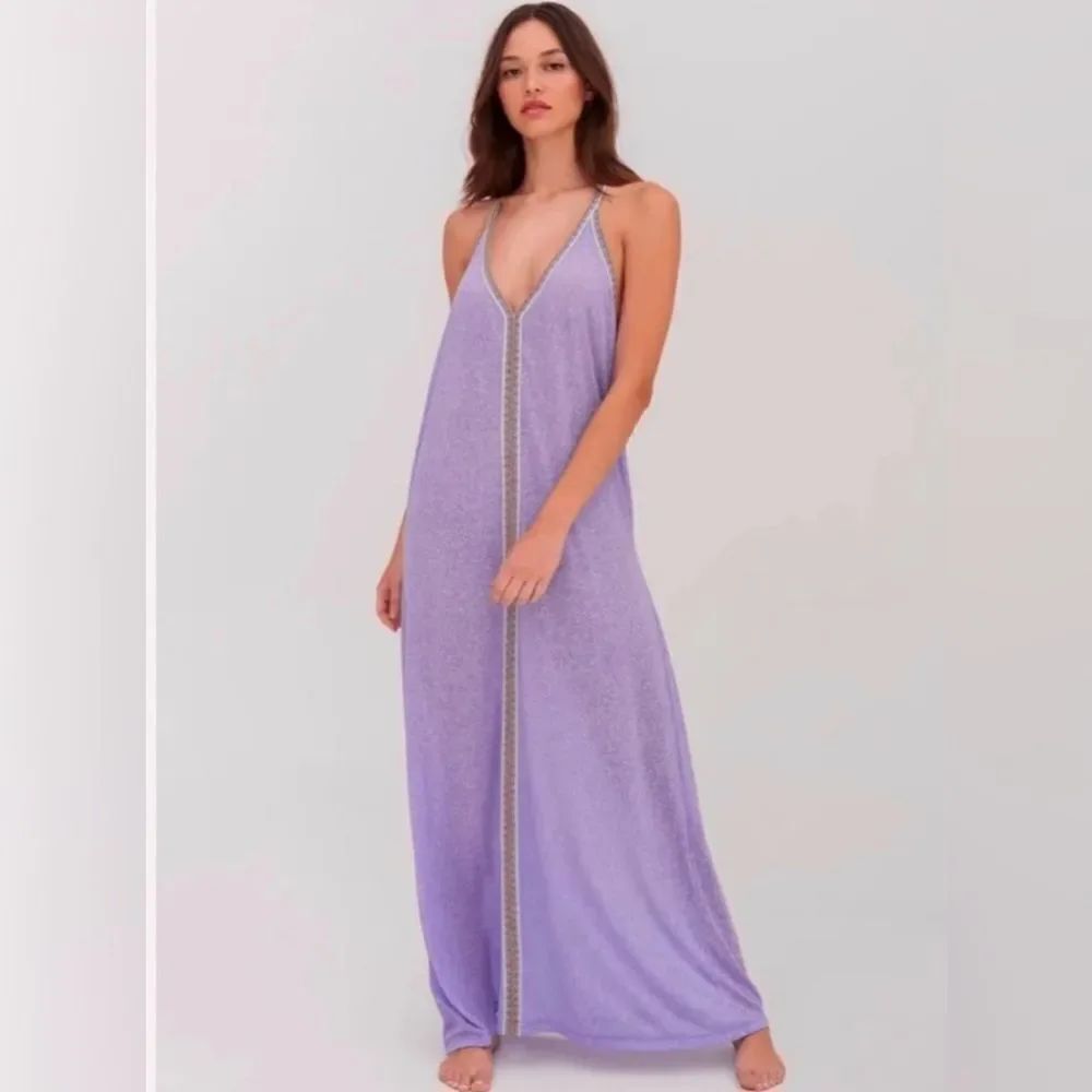 PITUSA Inca Maxi Sundress Lavender